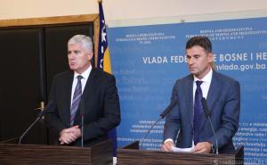 Čović i Novalić: Reformski zakoni i smirenje političke situacije prioritet