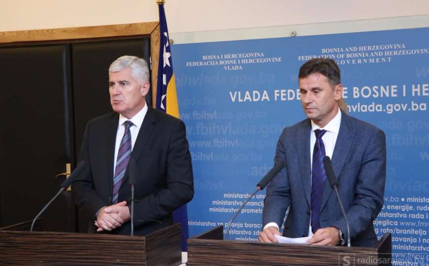 Čović i Novalić: Reformski zakoni i smirenje političke situacije prioritet