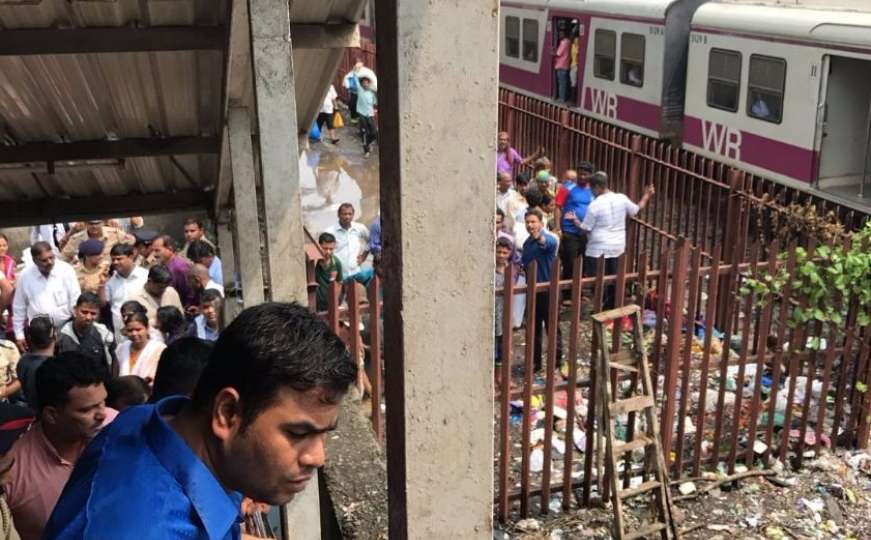 Drama na željezničkoj stanici: Zbog kiše nastupio stampedo, 15 ljudi poginulo