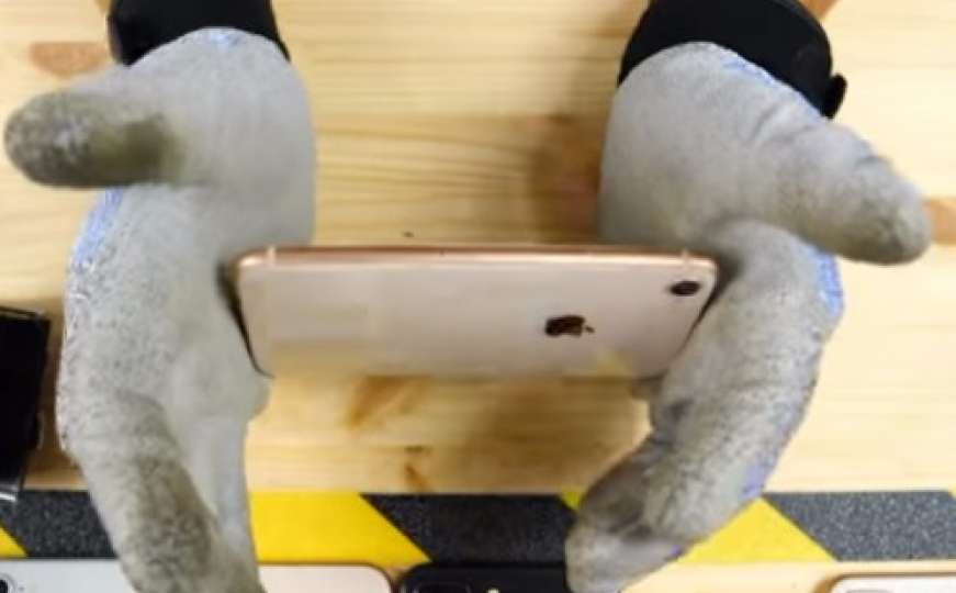 Bolna video snimka: Kako je Iphone 8 reagirao na test izdržljivosti