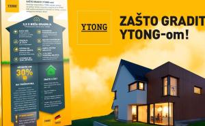 Uz YTONG gradnju može se uštedjeti na računima za grijanje i do 30 posto