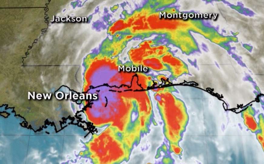 Uragan Nate stigao do Luizijane, nosi snažne vjetrove