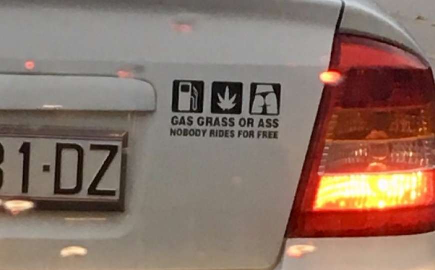 Gas, Grass or ass