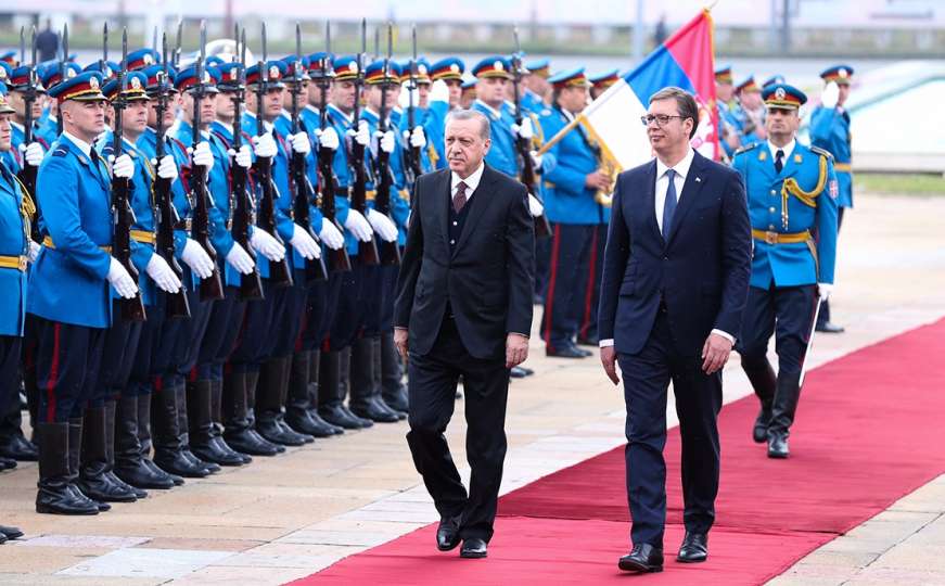 Turski predsjednik Erdogan dočekan uz najviše državne počasti