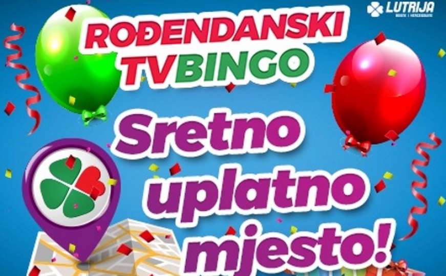Lutrija BiH proslavlja 66. rođendan uz TV Bingo sa 1.7 miliona KM