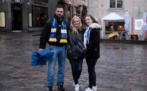 Puste ulice Talina: Kiša pokvarila štimung navijačima BiH