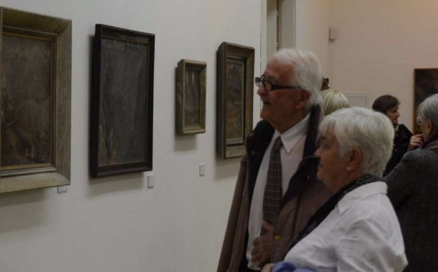 Retrospektivna izložba slika Đoke Mazalića u Umjetničkoj galeriji BiH