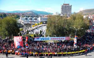Novi Pazar na nogama: Turskog predsjednika Erdogana dočekale hiljade građana
