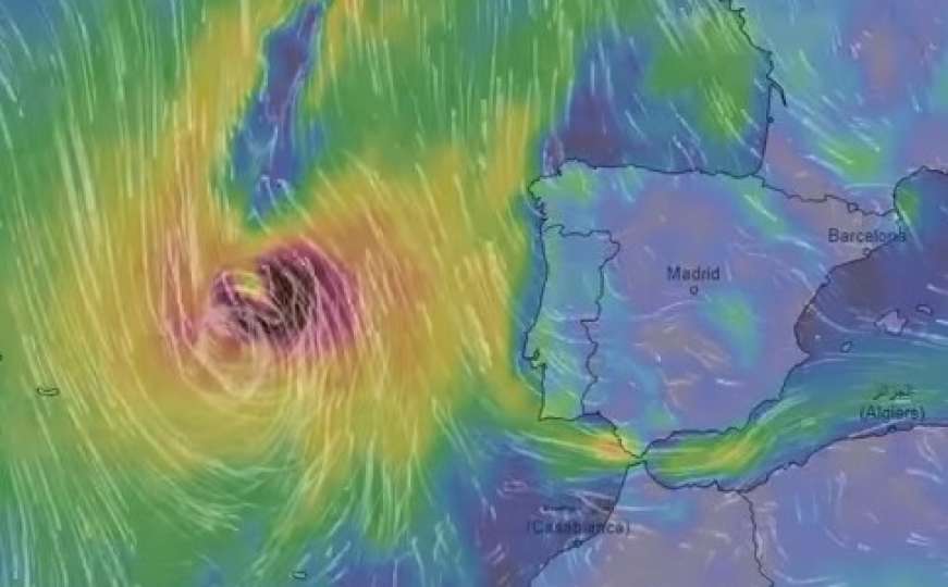 Uragan Ophelia prijeti Europi, za vikend je na udaru Velika Britanija