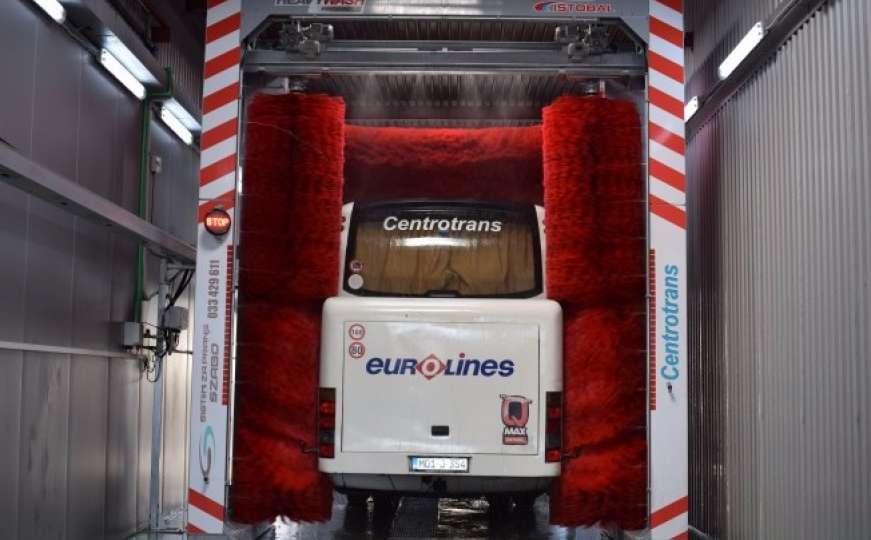 Centrotrans otvorio prvu automatsku autopraonicu za autobuse