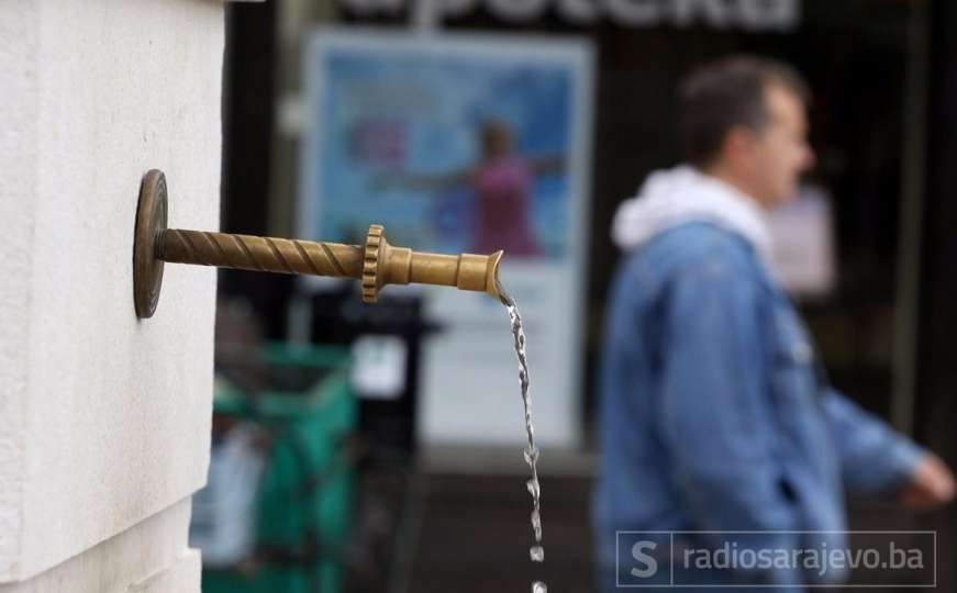 Zbog dnevne redukcije: Veći dio Sarajeva bez vode od 11 do 15 sati