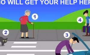 Kome na slici bi prvo pomogli? To otkriva nešto zanimljivo... 