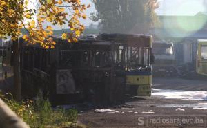 Izgorjela dva GRAS-ova autobusa, uzrok još uvijek nepoznat
