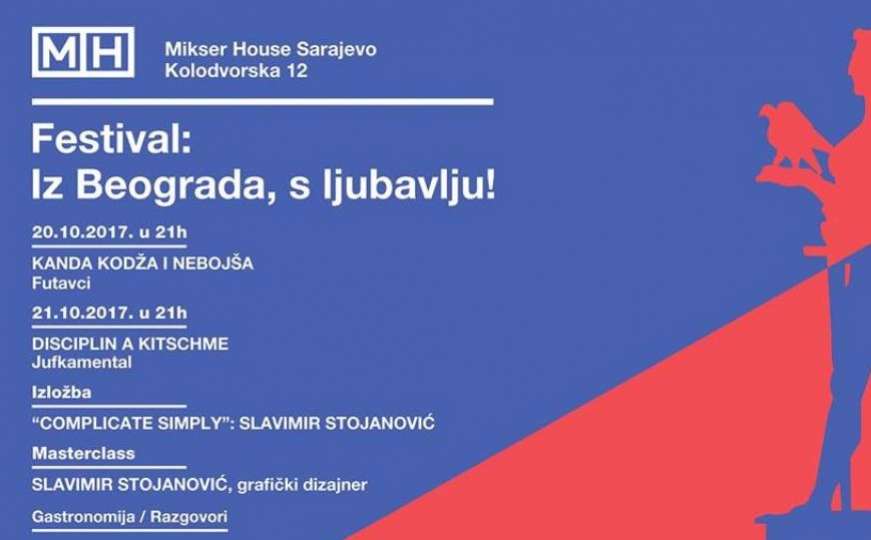 Festival "Iz Beograda, s ljubavlju": Veza Sarajeva i Beograda se ne može raskinuti