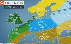 AccuWeather: Zima na Balkanu će biti hladnija s temperaturama ispod prosjeka