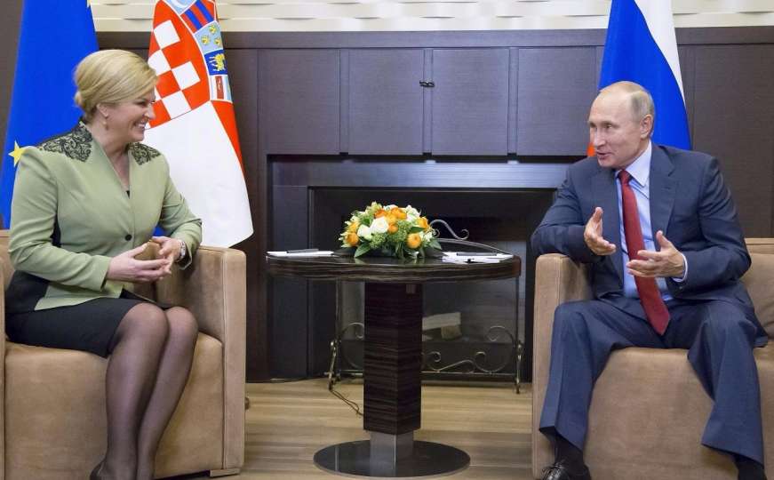 Na ručku s Kolindom Putin poručio čelniku Sberbanke: Koja škrtica, riješite to