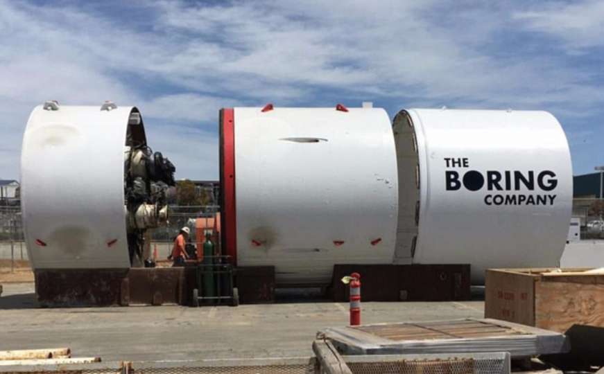 Firma Elona Muska počela kopanje prvog hyperloop tunela