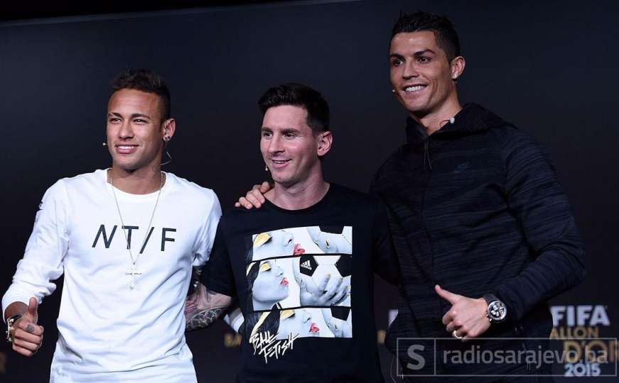 Večeras dodjela nagrada: Ronaldo, Messi i Neymar kandidati za nogometaša godine