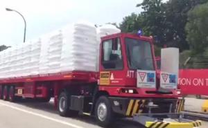 Prvi kamioni bez vozača testirani u Singapuru