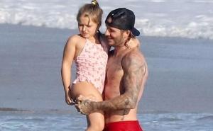 David Beckham ne krije koliko je slab na svoju princezu