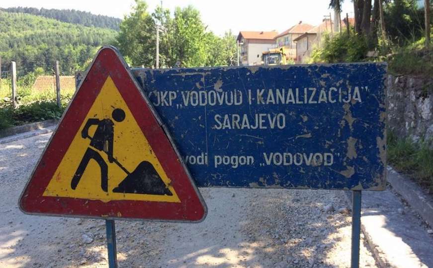 Popravke u toku: Više od 70 ulica i naselja u Sarajevu i danas bez vode