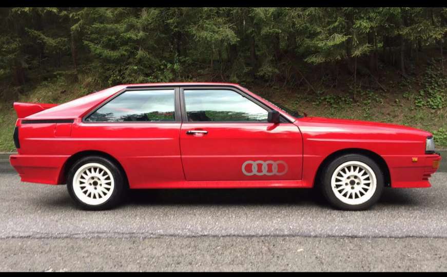 Pronađen Audi Quattro: Ko bi mu zamjerio što je van sebe od sreće