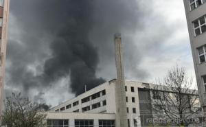 Veliki požar na zgradi Mašinskog fakulteta