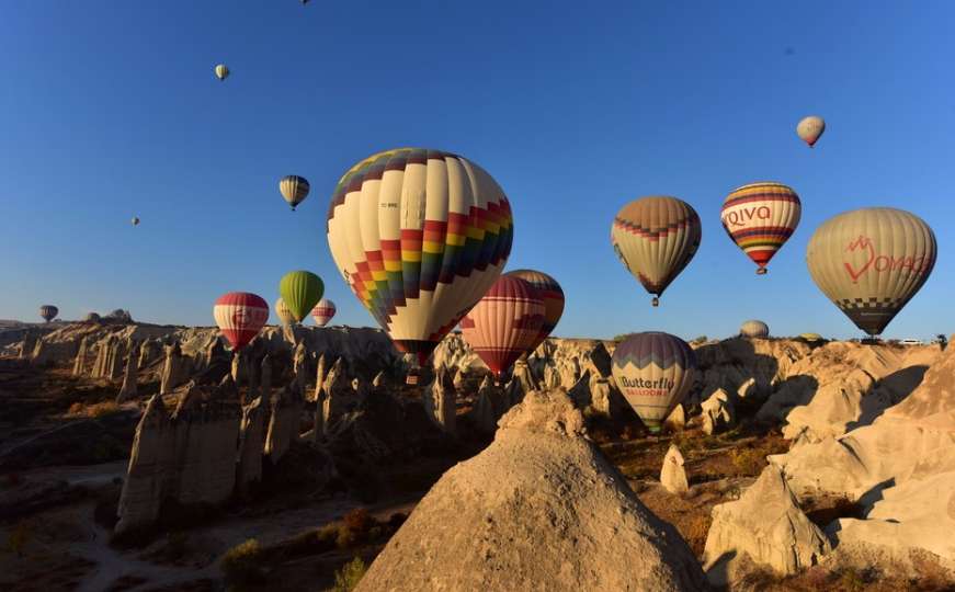 Jesen u Kapadokiji: Prelijepi krajolik iz zraka