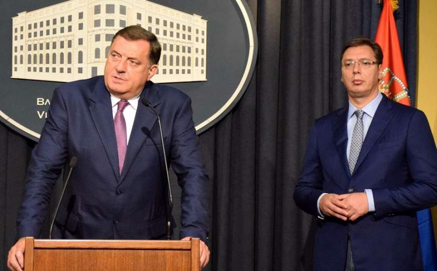 Dodik nakon sastanka: Upoznao sam Vučića da je BiH teško održiva zemlja
