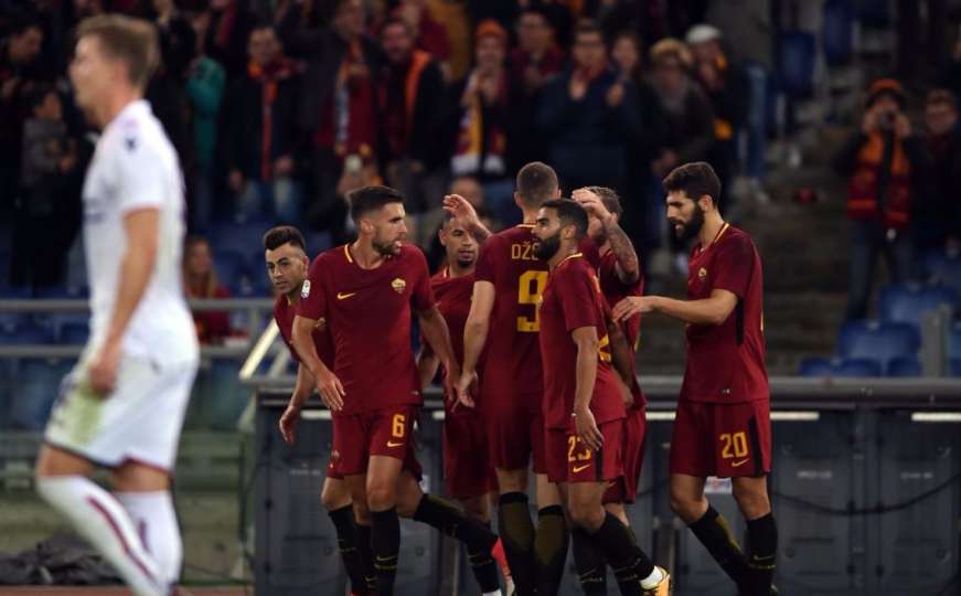 Džeko upisao asistenciju: Roma razbila Chelsea na Olimpicu u Rimu