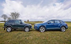 Pobjednik je kupac: Bild napravio uporedni test Lade Nive i Bentley Bentayge