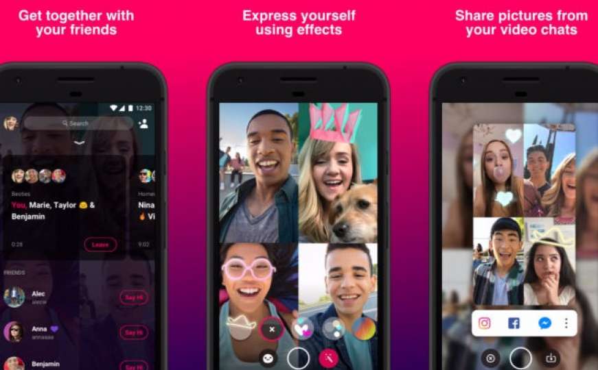 Facebook Bonfire aplikacija za grupne video razgovore stiže na Android
