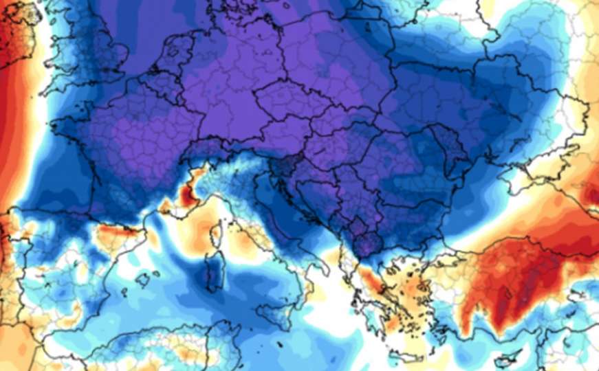 U BiH uskoro dolazi hladna fronta: Veliki pad temperature, padat će i snijeg