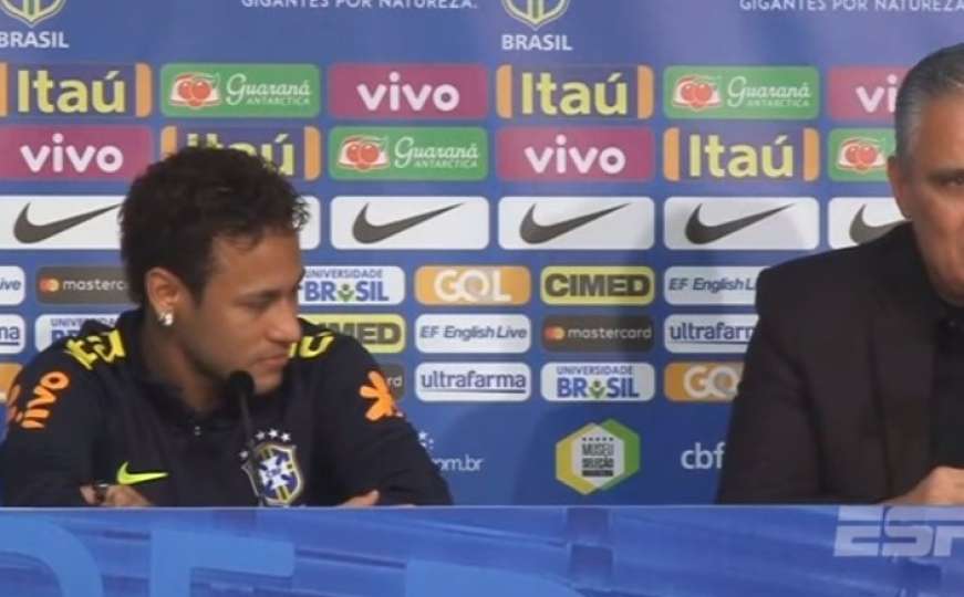 Neymar zaplakao na konferenciji za medije