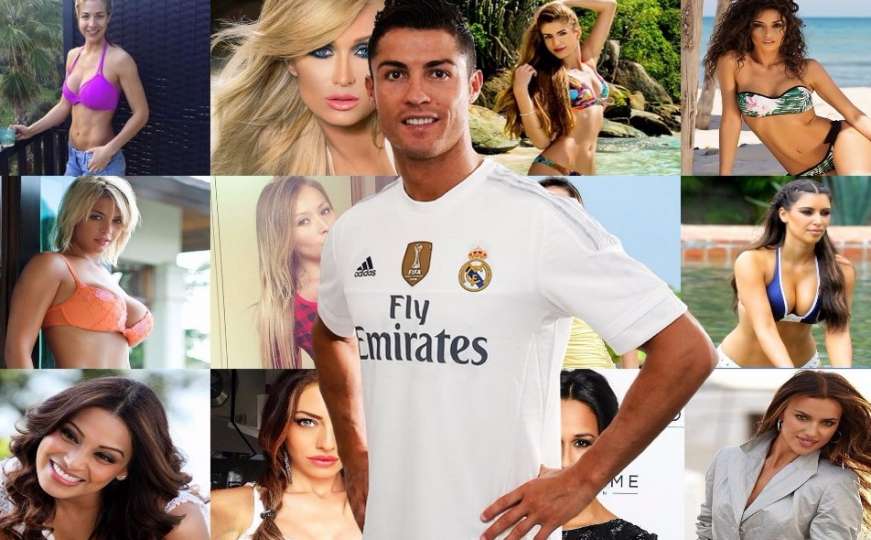 Sve djevojke Cristiana Ronalda: Irina Shayk, Kim Kardashian, Paris Hilton