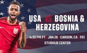 BiH u januaru igra prijateljski meč protiv SAD-a