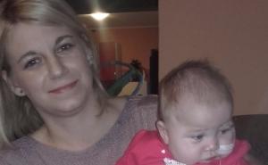 Rijetka bolest: Lorena je jedina beba u Europi koja ne može otvoriti usta