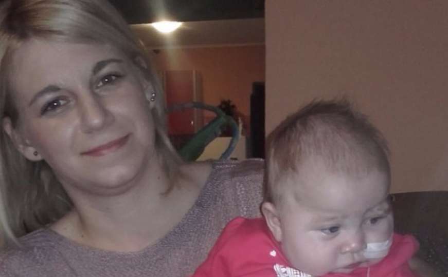 Rijetka bolest: Lorena je jedina beba u Europi koja ne može otvoriti usta