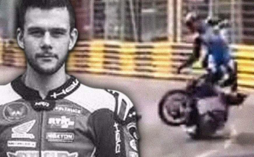 Uznemirujući snimak: Poginuo britanski motociklist Daniel Hegarty