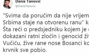 Danis Tanović: Vučiću, žive rane nose Bosanci kojima je Mladić sve pobio