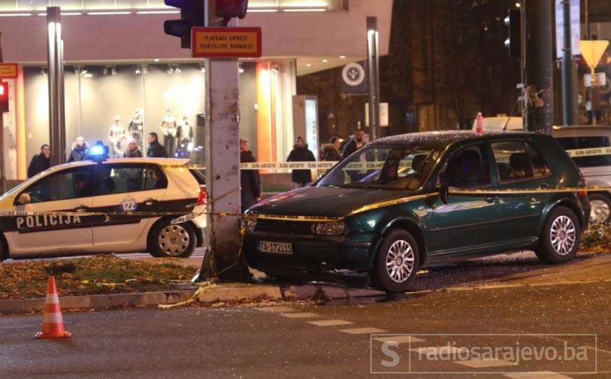 Zbog povreda vozač preminuo nakon saobraćajne nesreće u centru Sarajeva