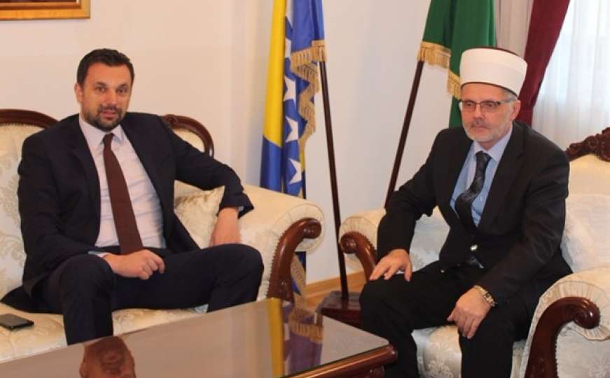 Zahvalnost premijeru na podršci: Konaković posjetio sarajevskog muftiju
