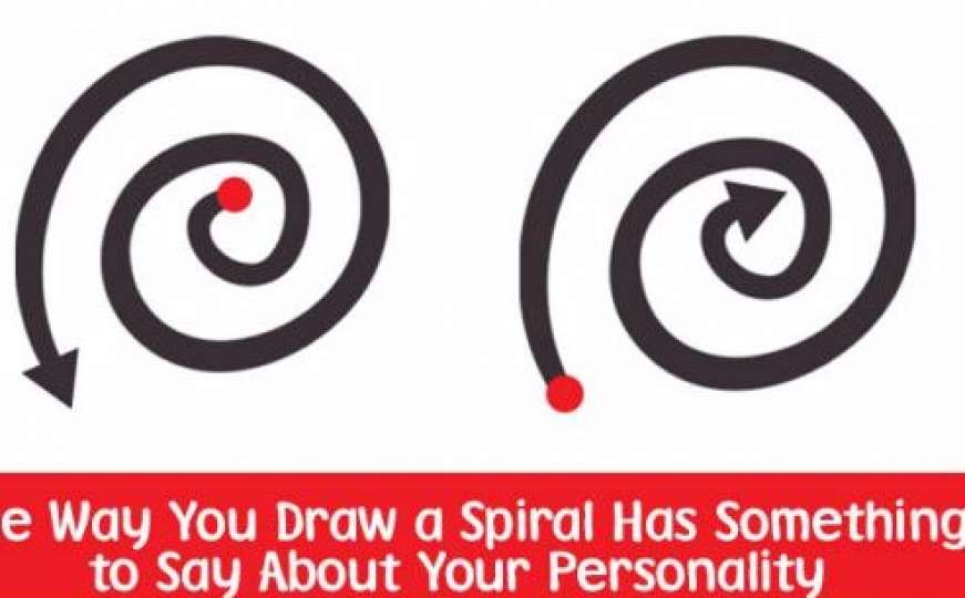 Način u kojem smjeru crtate spiralu otkriva kakvi ste iznutra 