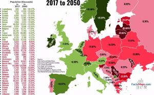 Projekcije CIA-e: BiH će do 2050. godine izgubiti blizu 300.000 stanovnika