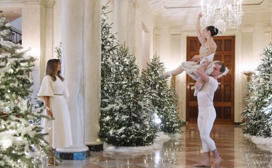Pred Božić Melania Trump Bijelu kuću pretvorila u bajku