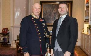 Kralj Harald V poručio ambasadoru Makareviću da je Norveška uz BiH