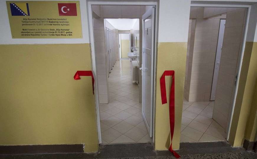 Svečanost u OŠ Alija Nametak: Turska vojna misija renovirala toalete