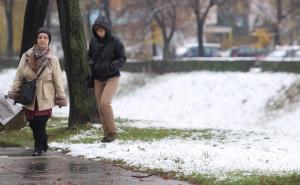Vrijeme danas oblačno sa kišom i snijegom