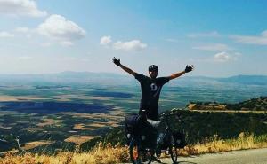 Nemanja Lendić biciklom putovao šest mjeseci kroz 14 zemalja