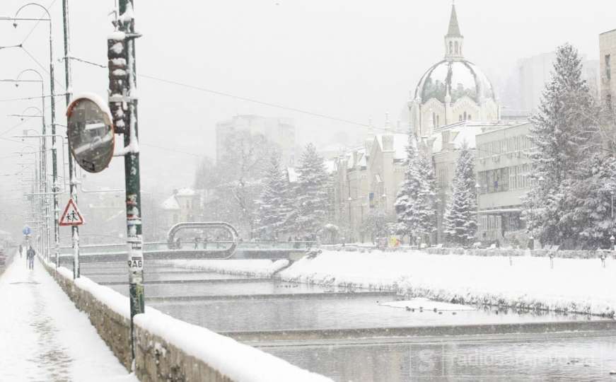 Zabijelilo u većini regije: Sarajevo glavni grad s najviše snijega